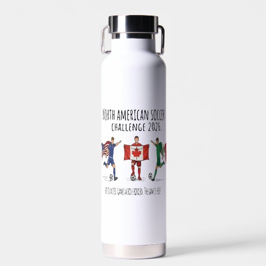 2026 North American Soccer Challenge Unity Trinkflasche (Vorne)