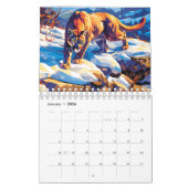 2026 North American Wildlife Two Page Small Kalender (Jan 2026)