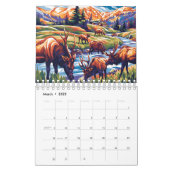 2026 North American Wildlife Two Page Small Kalender (Mär 2025)