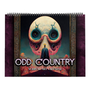2026 Odd Country 2 Surreal Art Calendar Kalender