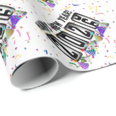 2026 Odometer glücklich Neues Jahr Geschenkpapier (Rolleneckpunkt)