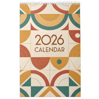 2026 One-Page Small Calendar – Clean and Modern Kalender