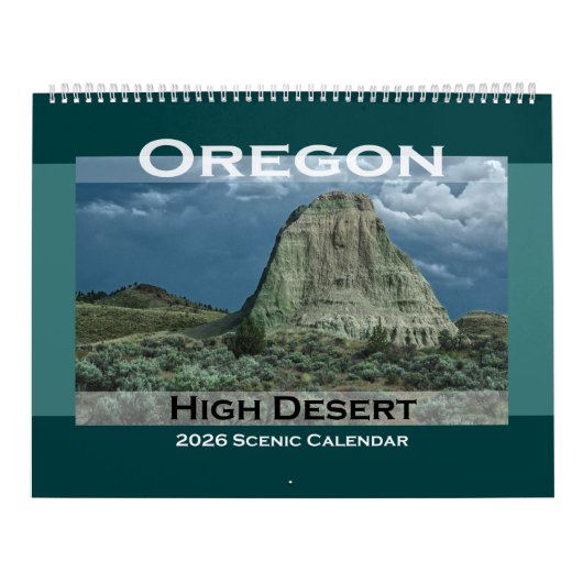2026 Oregon High Desert Kalender (Titelbild)