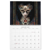 2026 Organisms Surreal Dark Sci-Fi Kalender (Jan 2027)