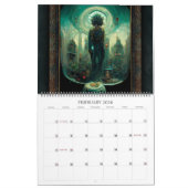 2026 Organisms Surreal Dark Sci-Fi Kalender (Feb 2026)