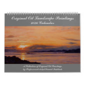 2026 Original Landscape Paintings Kalender (Titelbild)