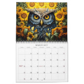 2026 Owl Whimsy 2 Fantasy Art Calendar Kalender (Mär 2027)