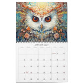 2026 Owls Whimsical Fantasy Art Calendar Kalender (Jan 2027)