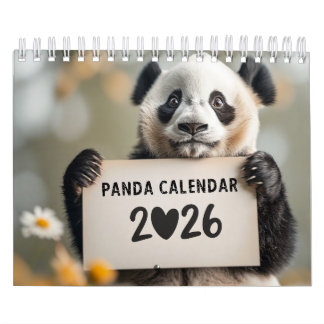 2026 Panda-Kalender Kalender