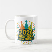 2026 Party Hat Fun Kaffeetasse (Links)