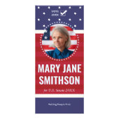 2026 Patriotische US-Fahne Custom Political Campai Werbekarte (Vorne)