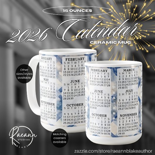 2026 Personalisiert 15 oz. Tasse der Keramik