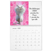 2026 Personalisierter Anpassbarer Kalender (Jan 2027)