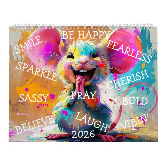 2026 Personalisierter Anpassbarer Kalender (Titelbild)