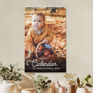 2026 Personalisiertes Familienfoto Kalender