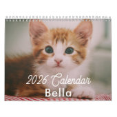 2026 Personalized Cat Photos Create Your Own Kalender (Titelbild)