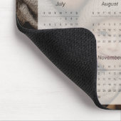 2026 Personalized Family Name Photo Calendar Mousepad (Ecke)