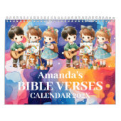 2026 Personalized Kids Bible Verse Kalender (Titelbild)
