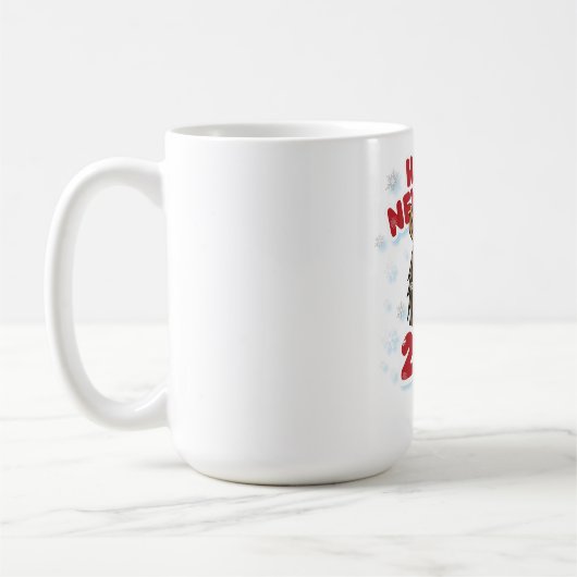 2026 Pferd-Sternzeichen-Neujahrsfeier.  Kaffeetasse (Links)