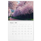 2026 Phantastische schöne Landschaften im Hochland Kalender (Feb 2026)