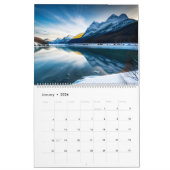 2026 Phantastische schöne Landschaften zwei Kalender (Jan 2026)