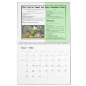 2026 Pickle Calendar with Recipes Kalender (Mär 2026)