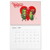 2026 Pickle Character Themed  Kalender (Feb 2026)