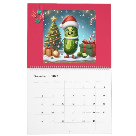 2026 Pickle-Charakter-Thema  Kalender (Dez 2027)