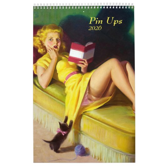 2026 Pin Up Calendar Kalender (Titelbild)