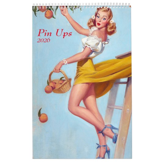2026 Pin Up Calendar Kalender (Titelbild)