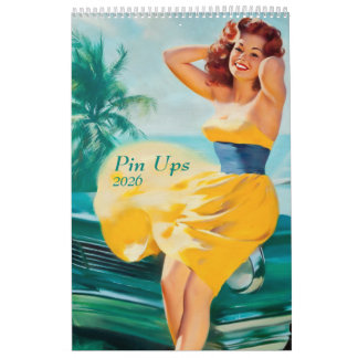 2026 Pin Up Calendar Kalender