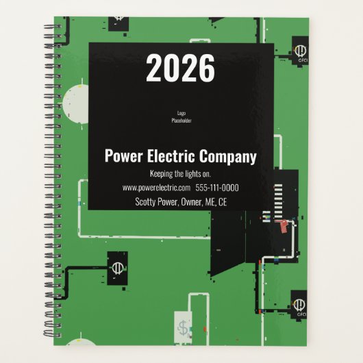 2026 Planer für Elektroinstallation (Vorderseite)
