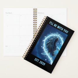 2026 Planner Bald Eagle Heart Love 1 Custom Year Planer