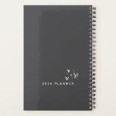 2026 PLANNER - Funny Cat Planner Planer (Rückseite)