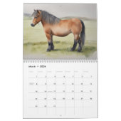 2026 Ponies Kalender (Mär 2026)