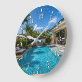 2026 Pool Clock Große Wanduhr (Winkel)