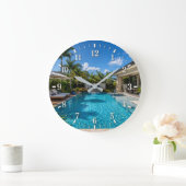 2026 Pool Clock Große Wanduhr (Zuhause)