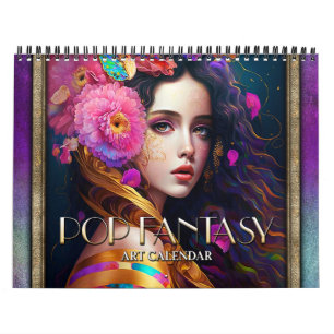 2026 Pop Fantasy Surreal Women Art Calendar Kalender