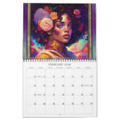 2026 Pop Fantasy Surreal Women Art Calendar Kalender (Feb 2026)