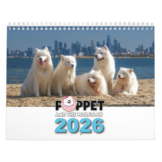 2026 Poppet und das Wolfpack Kalender (Titelbild)