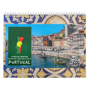 2026 Portugal Kalender - Vollfarbige Fotos
