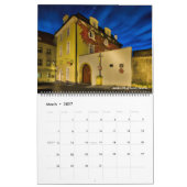 2026 Prag bei Dämmerung Kalender (Mär 2027)