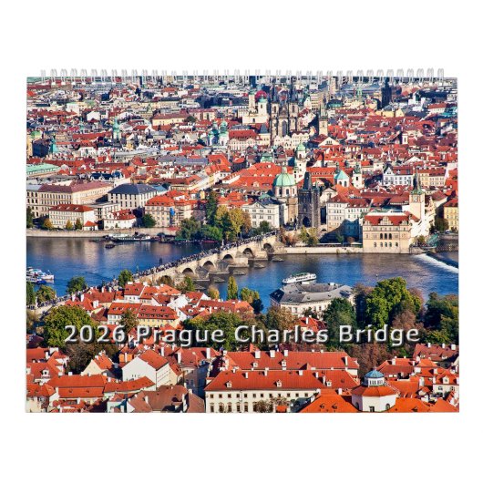 2026 Prag - Karlsbrücke-Kalender Kalender (Titelbild)