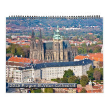 2026 Prag - Kathedrale St. Veit Kalender