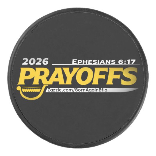 2026 PRAYOFFS EISHOCKEY PUCK (Vorderseite)