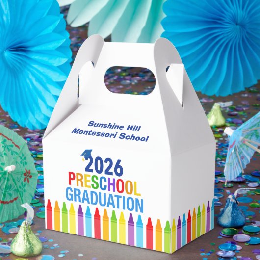 2026 Preschool Graduation Custom School Party Geschenkschachtel (Party)