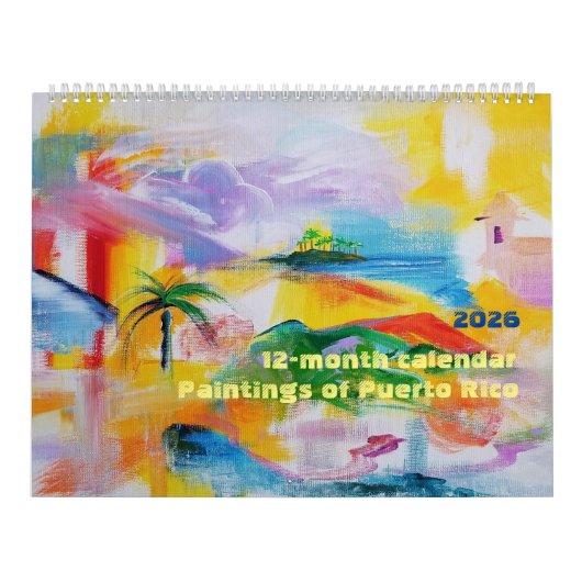 2026 Puerto Rico 12-month Calendar Kalender (Titelbild)