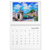 2026 Puerto Rico Artwork Kalender (Jan 2026)
