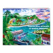 2026 Puerto Rico Kunst Kalender (Titelbild)