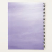 "2026" Purple Ferris Wheel Skyline Planer (Rückseite)